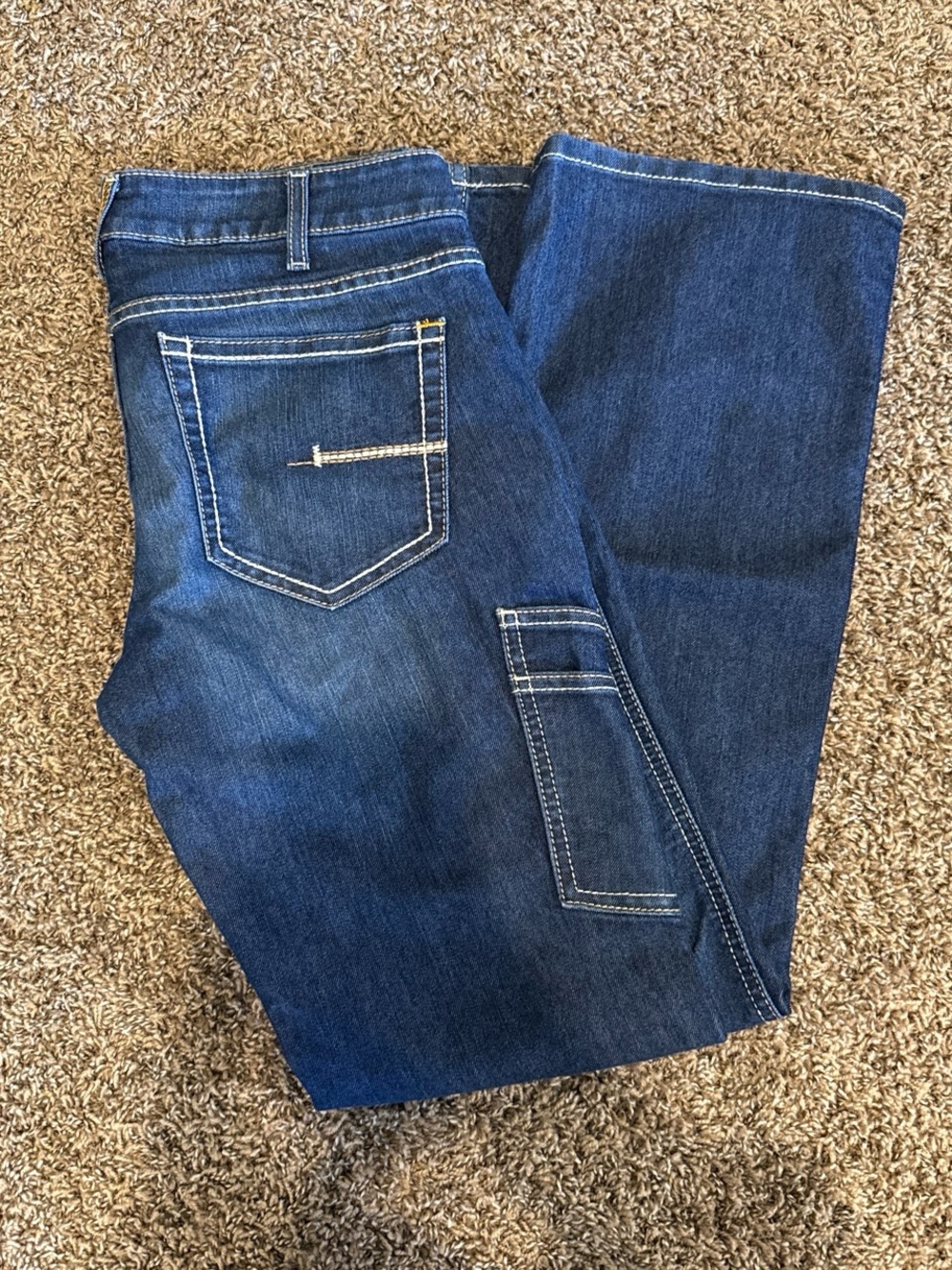 Ariat Women's Dark Blue Boot Cut Jeans